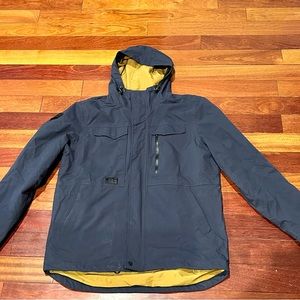 Oakley Men's Infantry HydroFree Water Repellant Hooded Jacket - Navy Blue